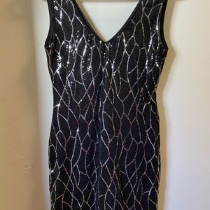 Sequin mini dress